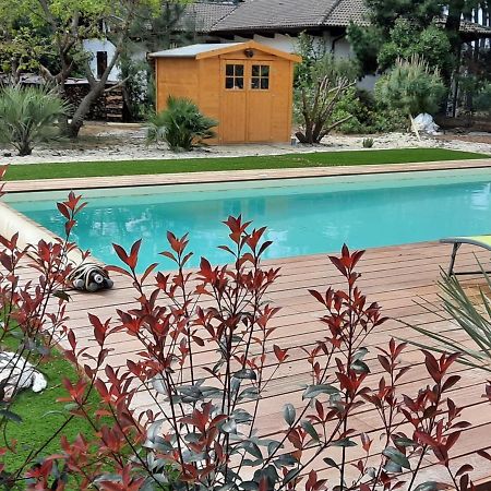Grande Maison Landaise Avec Piscine Privee, Proche Plage, Pour 8 Personnes A Biscarrosse - Fr-1-319-398 외부 사진