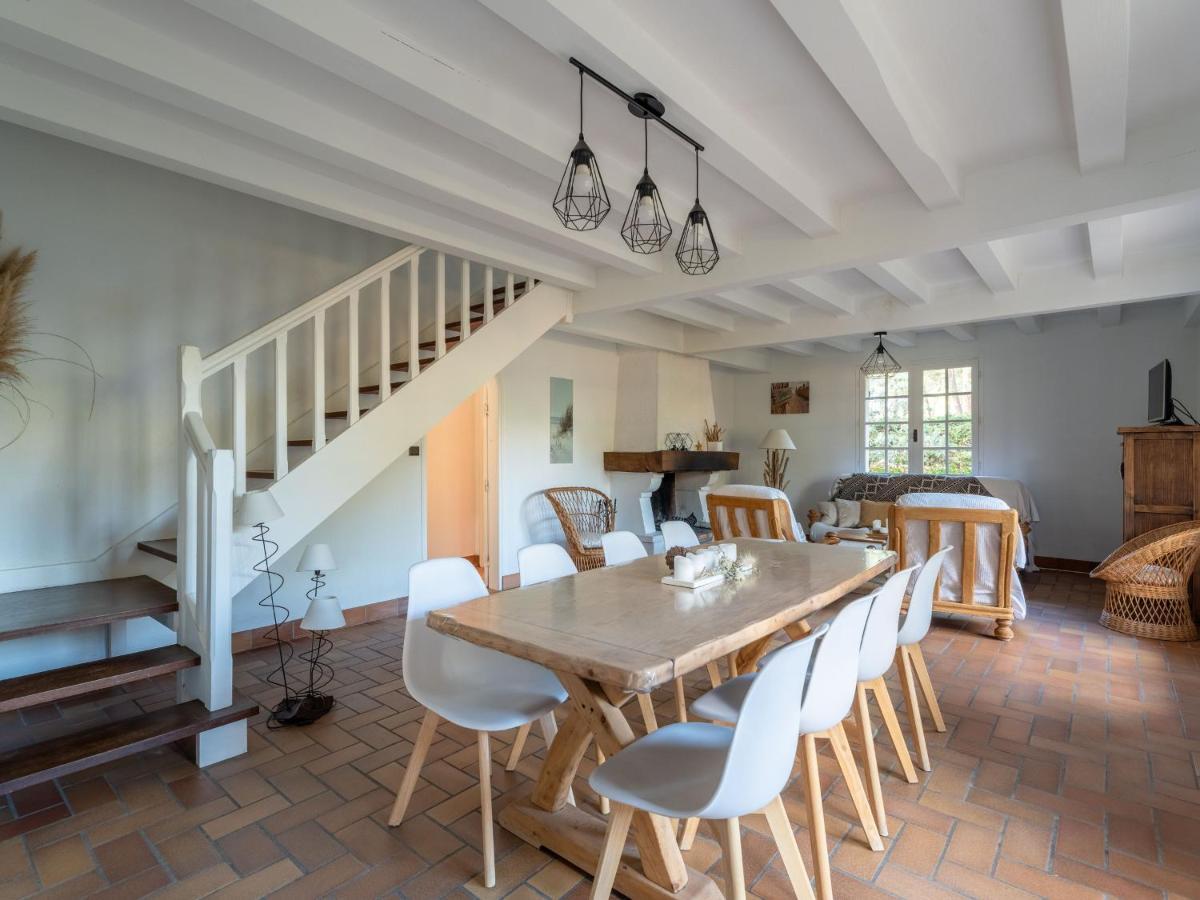 Grande Maison Landaise Avec Piscine Privee, Proche Plage, Pour 8 Personnes A Biscarrosse - Fr-1-319-398 외부 사진